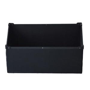 ODM PCB Waste Turnover Esd Container Box black For pick and place machine
