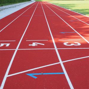 Buy cheap 13mm Spray Coat System Running Track UV Resistant Eco Runway from wholesalers