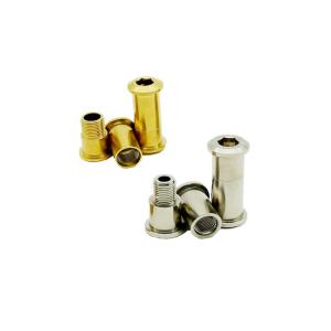 Buy cheap Ti Bike Bolts Titanium Lock Screw For Birdy Nut Hex Pair Male / Female Thread from wholesalers