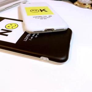 Buy cheap Soft TPU IMD Made Super Slim 0.8mm OK No English Words Funny Expression Back Cover Cell Phone Case For iPhone 7 6s Plus from wholesalers
