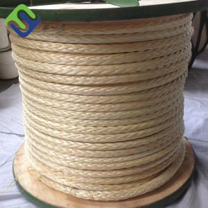 Buy cheap High Strength 12 Strand Uhmwpe Braided Cord Tow Mooring Rope For Shipyard from wholesalers