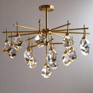 Buy cheap Modern Diamond Crystal Chandelier In Living Room minimalist chandelier(WH-CY-193) from wholesalers