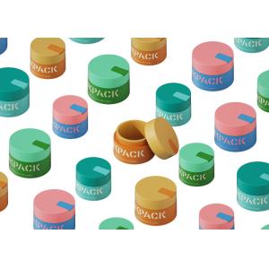 Buy cheap PP Capacity 50g 100g Cosmetic Cream Jars With Small Scoop from wholesalers