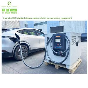 Fast DC EV Charging Station 65KWH/60KW 141KWH/120KW Mobile EV Charging Station