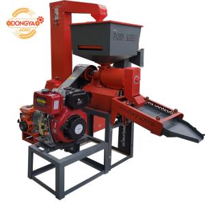 YIFENG AGRO Commercial diesel Engine Rice Mill Machine with Lifter