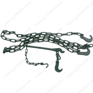 Buy cheap Cargo Container Painted Galvanized Lashing Chain from wholesalers