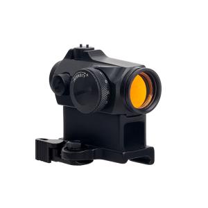 Buy cheap Black Finish Compact Red Dot Hunting Scopes With Flip - Up Lens Cover 24mm Magnification from wholesalers