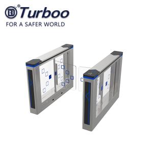 Buy cheap Compact Design Office Security Gates , Stainless Steel Swing Gate Turnstile from wholesalers