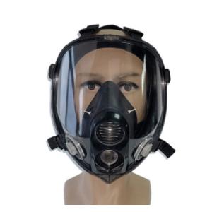 China Silicon Material Toluene Resistant Full Face Mask Personal Protective Equipment on sale