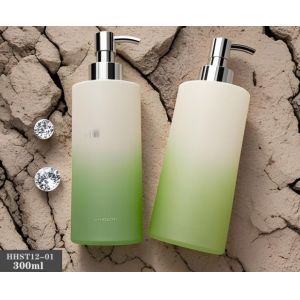 Buy cheap Customized Plastic Bottles 300ml PE Bottle With Pump product