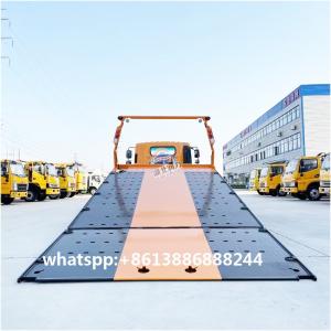 Buy cheap SHACMAN Multifunction Plat Form Wrecker Body Tow Truck Road Block Removal Truck Rollback from wholesalers