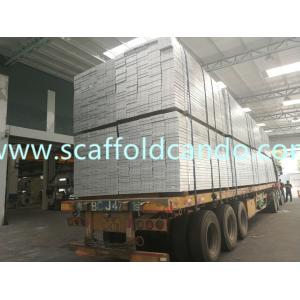 Buy cheap Best quality Galvanized scaffolding steel plank scaffold boards 1000mm,1500mm,2000mm,3000mm,4000mmL as working platform from wholesalers
