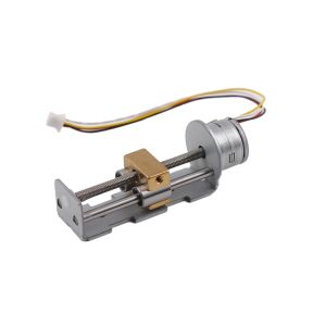 Buy cheap 15mm 5VDC Electric Stepper Motor With Slider M3 lead screw 18 degreeStep angle Bi-polar 2-2 phase from wholesalers