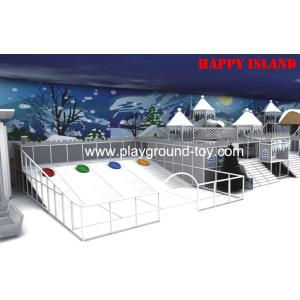 Buy cheap Snow Castle Theme Indoor Playground Equipment For Recreational Large Children Commercial Park from wholesalers