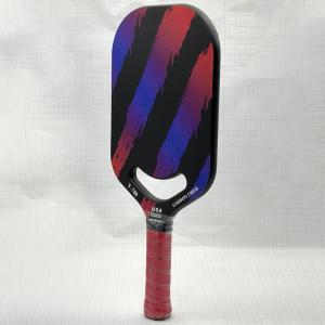 Buy cheap Red Design Air Dynamics Pickleball Paddle 16mm Carbon Fiber Honeycomb Core Thermoformed Frameless Advanced Pickleball Padddle from wholesalers
