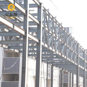 Buy cheap 1 - 20 Layers Multi Storey Steel Building Construction Q235 Q355B With H&I Section Frame from wholesalers