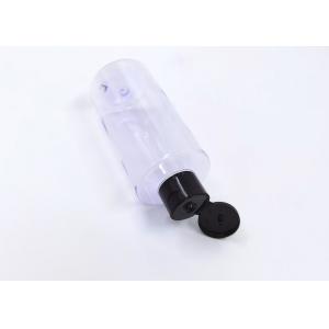 Clear Purple Miniature Plastic Shampoo Bottle 15ml 30ml With Fold Cap