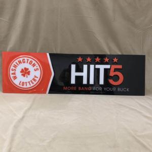 Buy cheap 3d PET Plastic Advertising Boards Embossed With Custom Design from wholesalers