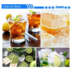 Buy cheap 1245*645*760mm Commercial Automatic Ice Cube Machine in Latest Model 700kg-1000kg/24h from wholesalers
