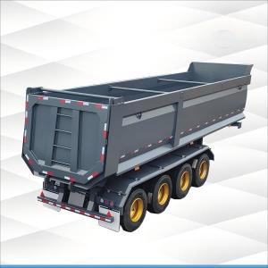 Buy cheap The best trailer factory in China manufactures 3/4/5 axle with a load of 30 to 100 tons  dump  semi-trailers from wholesalers