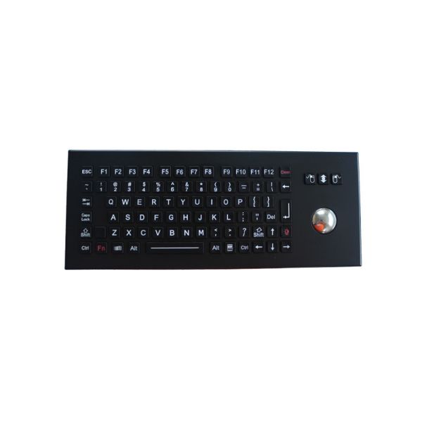 Stainless Steel PS2 IP68 Waterproof Industrial Keyboard polymer Actuator