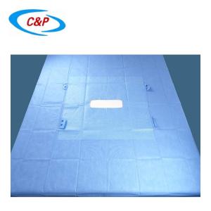 Buy cheap Sterile SMS Transverse Laparotomy Drape Surgical Sheets Anti Static from wholesalers