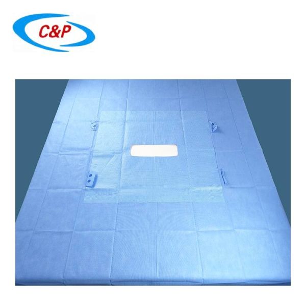 Quality Sterile SMS Transverse Laparotomy Drape Surgical Sheets Anti Static for sale