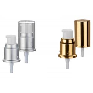 Buy cheap ‌Aluminum-plastic composite pump head REACH certification‌ 20/410 OEM Aluminum Lotion Pump Head skirt hem High-end skin care products from wholesalers