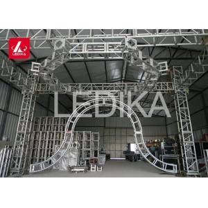 Buy cheap 6082 Aluminum Lighting Dj Truss System Square Box Bolt Truss from wholesalers