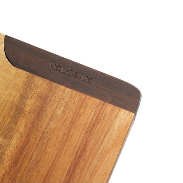 Quality 1.8kg Small Kitchen Utensil Cutting Black Walnut Serving Board 28cm Width for sale