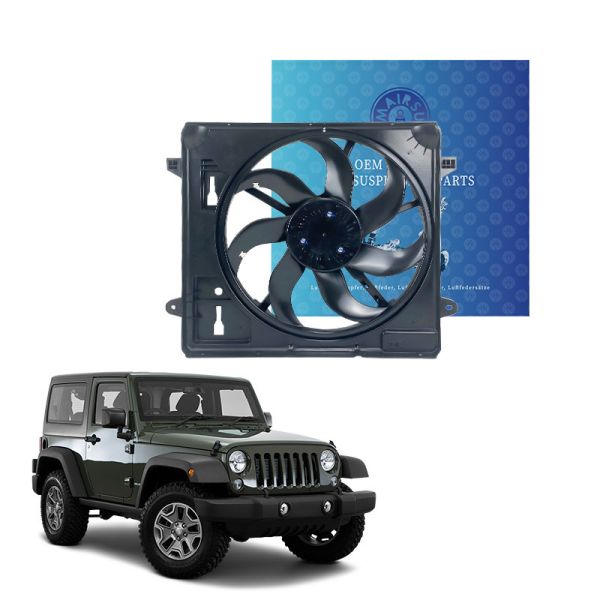 Quality Easy To Install Radiator Cooling Fan Compatible with Jeep Wrangler 2012-2018 3.6L for sale