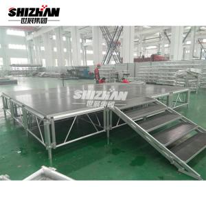 China Custom Aluminum Lighting Platform Stage Event Portable Aluminium Stage Platform Concert Stage Folding Stage on sale China Custom Aluminum Lighting Platform Stage Event Portable Aluminium Stage Platform Concert Stage Folding Stage on sale