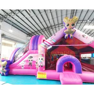 1000D PVC Commercial Combo Bounce House Playground Doll Bouncy Castle