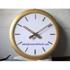 Buy cheap Analog slave clocks 50cm 60cm 100cm 120cm 150cm 200cm diameter with minute hour second hand Westminster chime sound from wholesalers