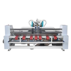 Buy cheap Full Automatic AFG2600 Carton Box Folder Gluer Machine , Box Folding And Gluing Machine from wholesalers