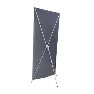 Buy cheap Satin/Luster grey back composite PET banner 330g/420g with coating for roll up displays from wholesalers
