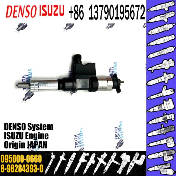 Quality Original New Diesel Injection 8982843930 8-98284393-0 095000-0660 For ISUZU 4HK1 6HK1 for sale