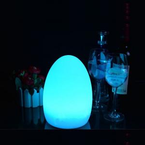 China Plastic LED Egg Lamp Remote Control IP65 Waterproof For Holiday Decoration on sale