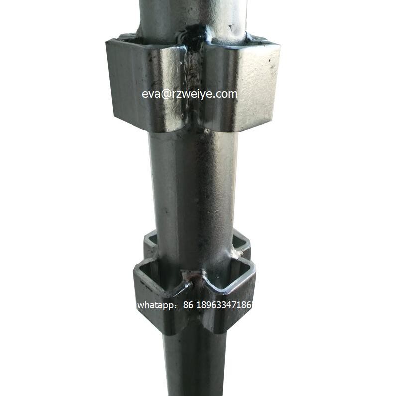 Buy cheap Steel same line level hotgalcanized Haki scaffolding vertcials standards from wholesalers