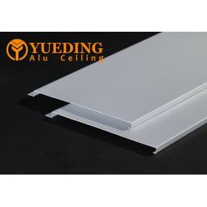 Interior Linear Aluminum Strip Ceiling Panel Suspended Customized