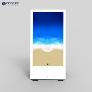 Buy cheap 2000nits Brightness Digital LCD Kiosk with Movable Battery IP65 Water Proof WiFi and Bluetooth Connection from wholesalers