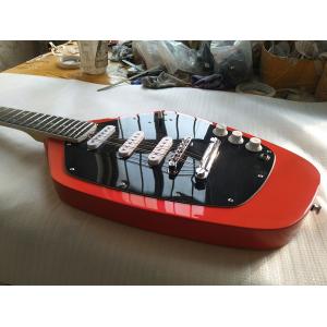 Left Hand Irregular 12 Strings Electric Guitar in Black Mahogany Body Neck Back