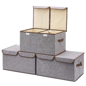 Buy cheap 40x40x25cm 80gsm Collapsible Foldable Fabric Box from wholesalers