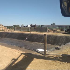 Buy cheap 1mm 2mm HDPE Geomembrane for Fish Pond Farm Liner and Artificial Lake Tank Dam Lining from wholesalers