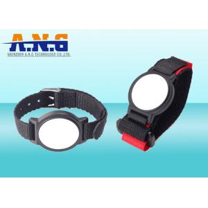 Buy cheap Nylon rfid wrist band , rfid concert wristbands / arm tag easy to take from wholesalers