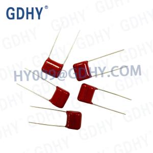 Buy cheap 104nF CBB Polypropylene Film Capacitor MPP Clip Terminals from wholesalers