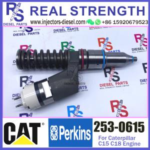 Buy cheap 253-0615 Diesel Engine Fuel Injector 253-0608 253-0615 254-4183 259-5409 280-0574 for Caterpillar C15 C18 engine from wholesalers