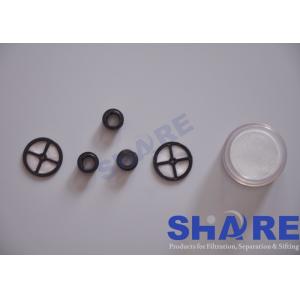 Insert Molding Coffee Maker Component Filter Plate Disc Filter With Mesh Screen