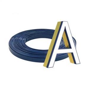 Buy cheap 1 Inch Wide Plastic Trim Cap Roll 40 Meter Channel Letter Trim Cap from wholesalers