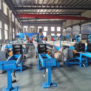 Buy cheap 100 Wires Flattening And Gluing Staple Wire Banding Line 18m/Min Roofing nail making machine from wholesalers